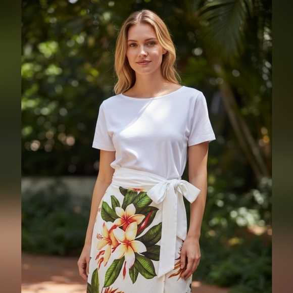 Tops - Wrap Tie Criss Cross Top Crop White Unique Bohemian Boutique Womens Extra Long